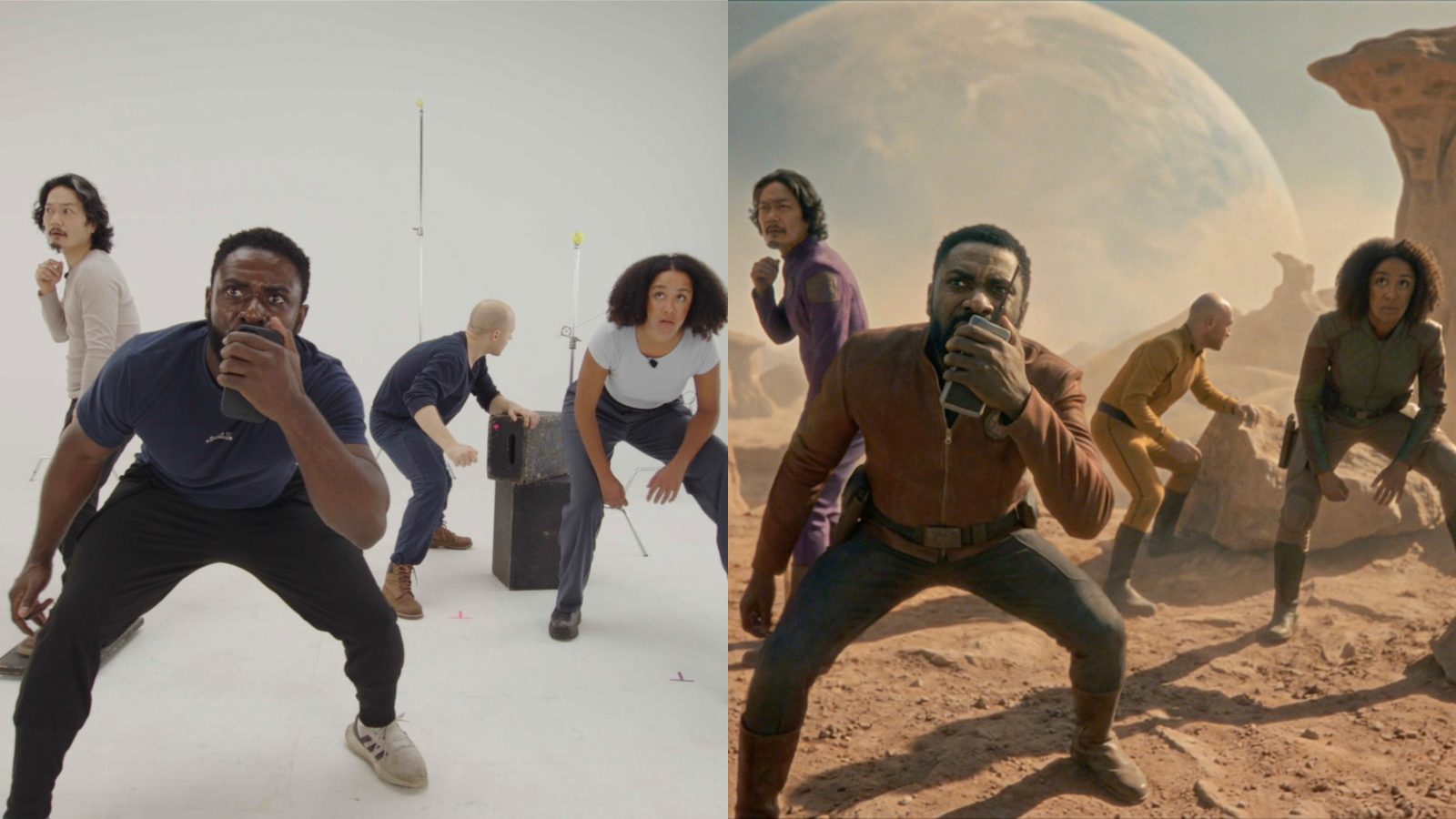 Side by side Indeed campaign